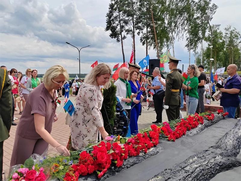 Рогачевцы приняли участие в мероприятиях, посвященных 80-летию начала операции «Багратион»