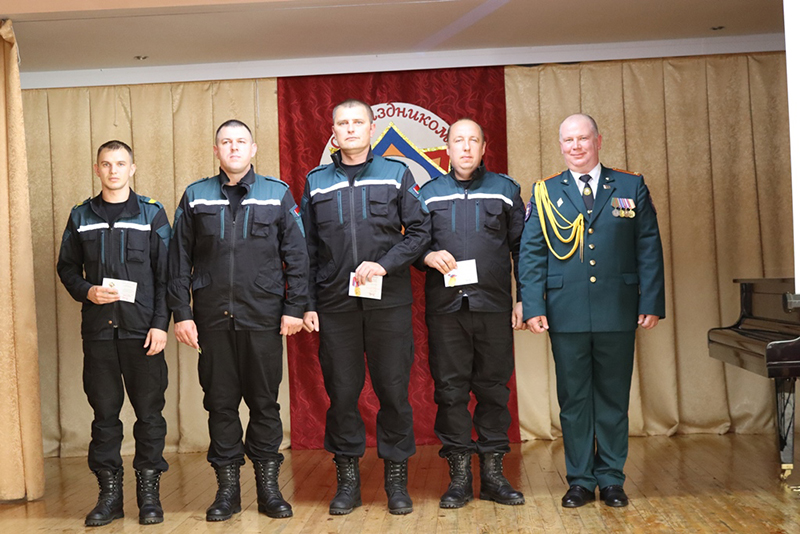 День пожарной службы Беларуси отметили рогачевские огнеборцы