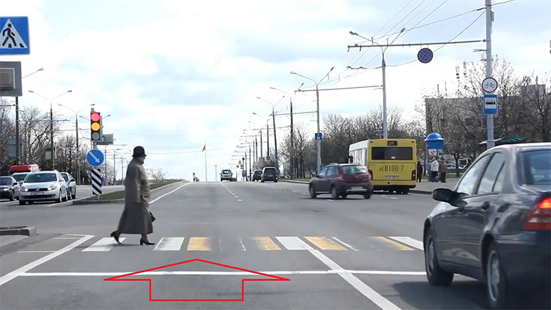 ГАИ Рогачевщины с 10 по 14 марта проведет акцию по безопасности уязвимых участников движения «Уступи дорогу пешеходу!».