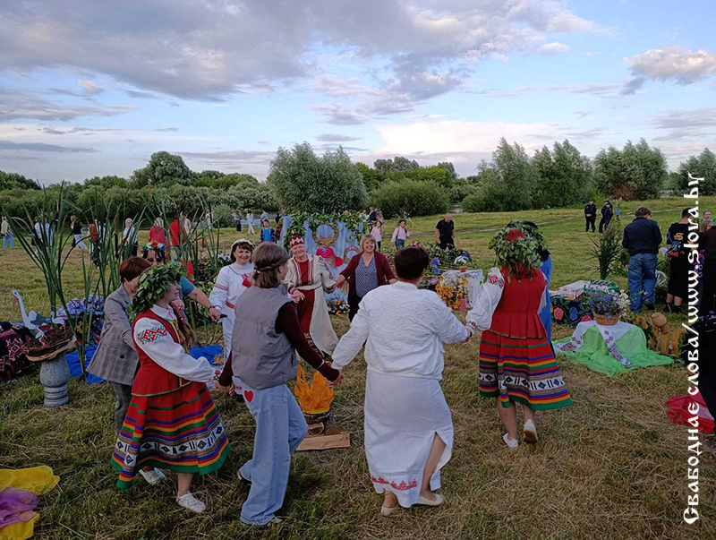 Рогачевцы отпраздновали Купалье