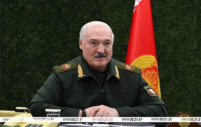Совместная тренировка ядерных сил прошла под руководством Лукашенко и Путина 