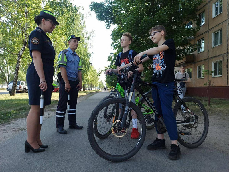 ГАИ Рогачевщины информирует: в районе пройдет профилактическое мероприятие «Юный велосипедист!»