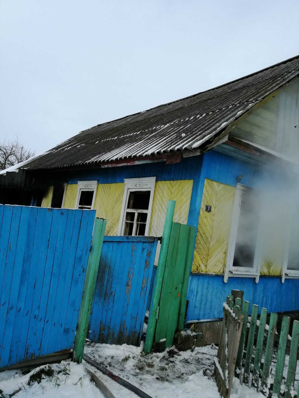 Рогачевский район. Сегодня, 30 января, в деревне Пересека произошло задымление в доме