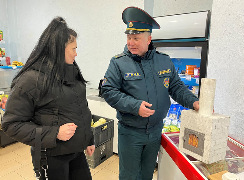Рогачевские спасатели провели комплекс мероприятий на территории Гадиловичского сельсовета