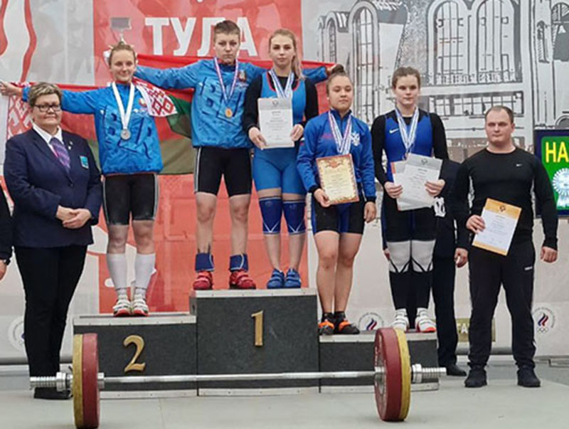 Воспитанница СДЮШОР № 1 Рогачевского района Екатерина Якушева – чемпионка России по тяжелой атлетике