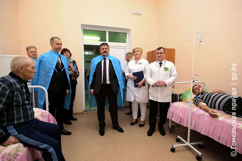 Председатель облисполкома Геннадий Соловей встретился с коллективом Добрушской центральной районной больницы