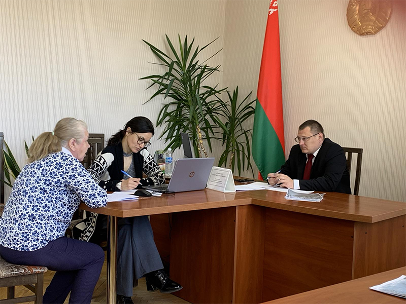 На приеме у председателя райисполкома. Детально изучить ситуацию