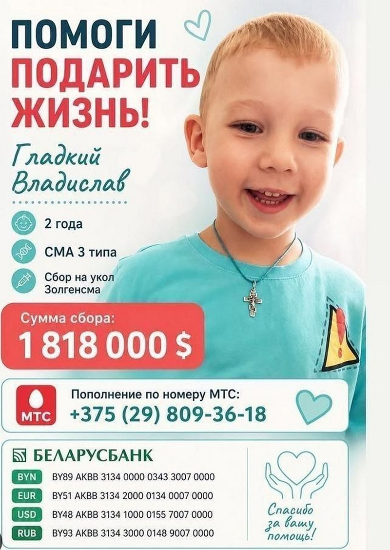Поможем Владу вместе