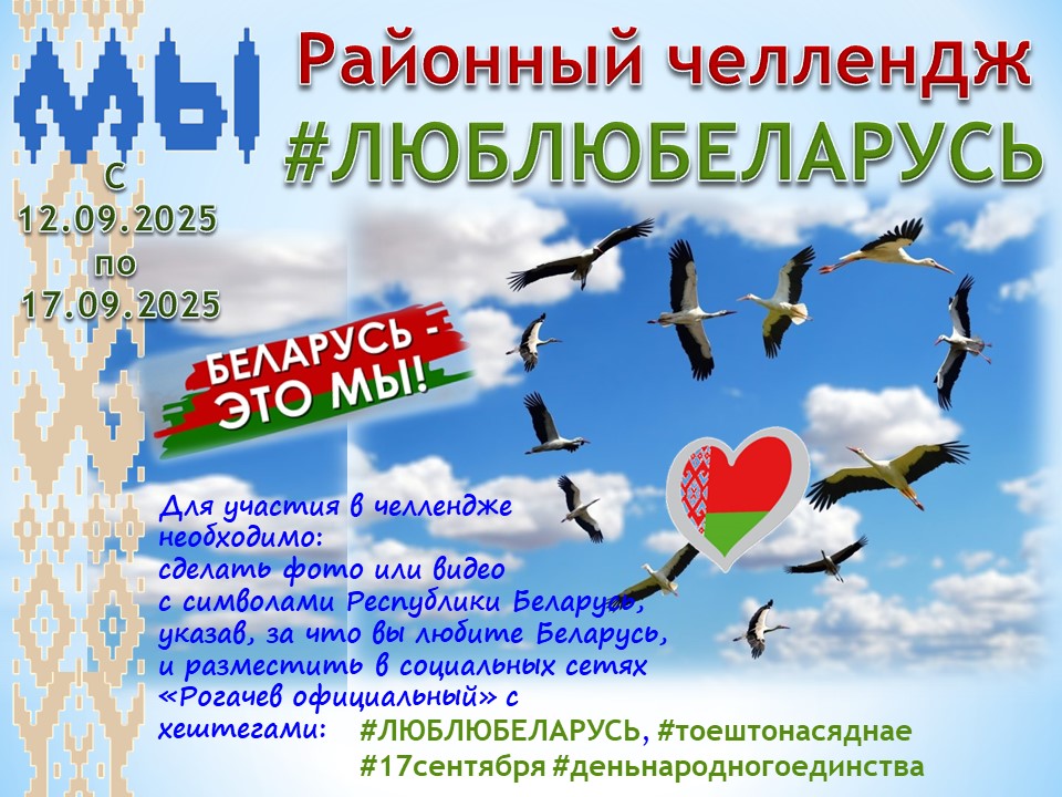 Примите участие в районном челлендже!