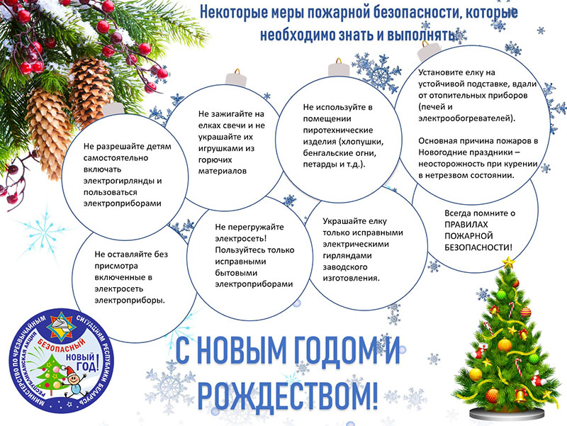 Елка, не гори! Как уберечь квартиру рогачевцев от пожара в новогодние праздники