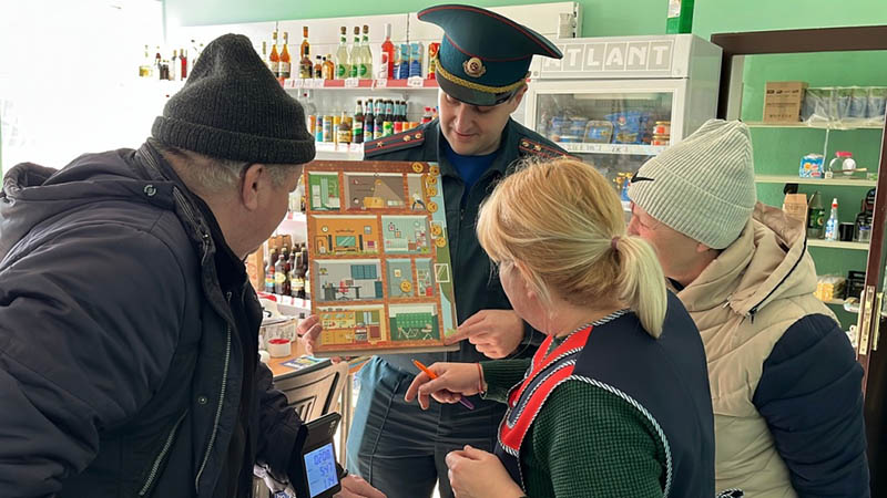 Как проходит специальное профилактическое мероприятие «Дом без пожара» в Рогачевском районе