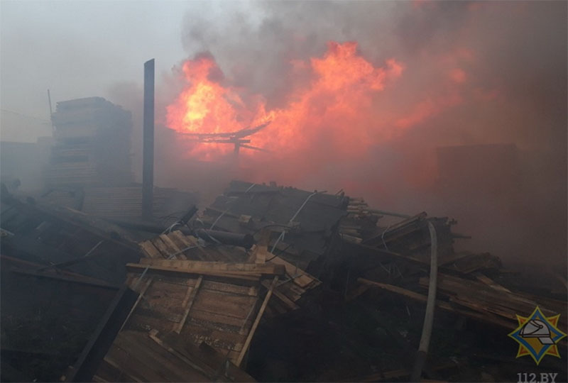 Предновогодние пожары в Рогачевском районе