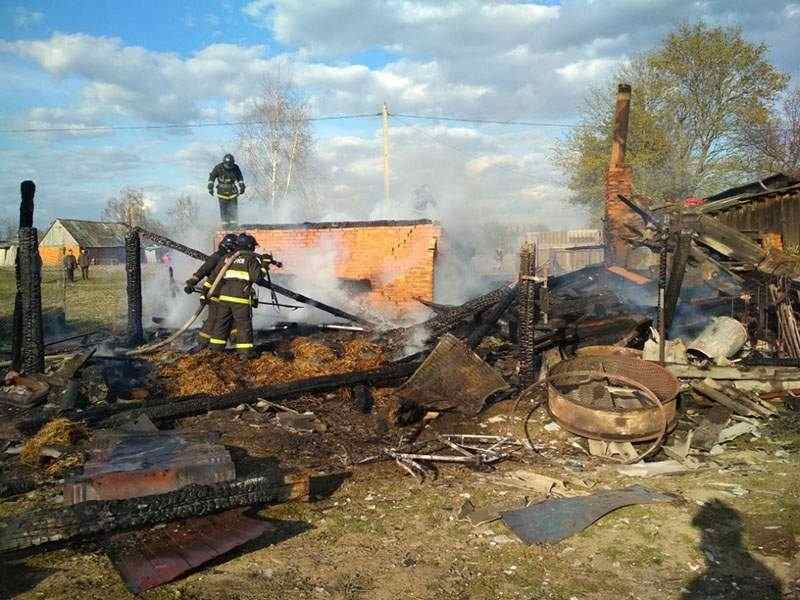 Пожары в Рогачевском районе