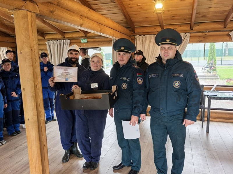 В Рогачеве определили лучшие команды в соревнованиях санитарных дружин