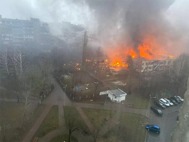 При крушении вертолета в Броварах погибло руководство МВД Украины