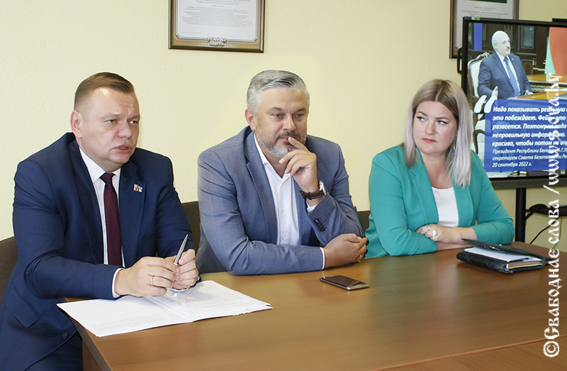 Рогачевский район с рабочим визитом посетил заместитель председателя Гомельского облисполкома Дмитрий Алейников