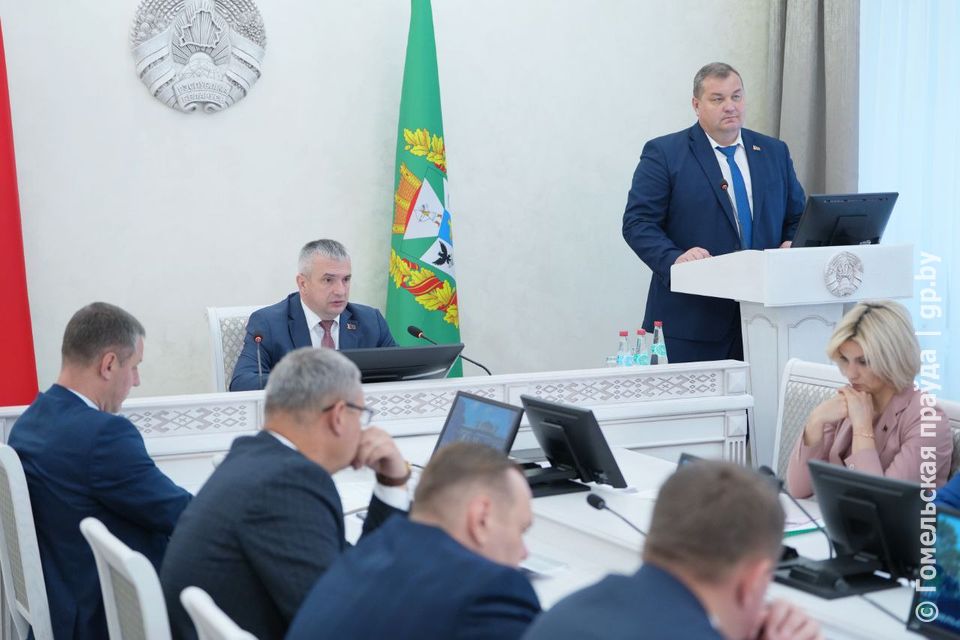 Проектирование и стройка идут параллельно: на совещании в облисполкоме обсудили возведение свинокомплекса и ремонт арендного жилья на Гомельщине