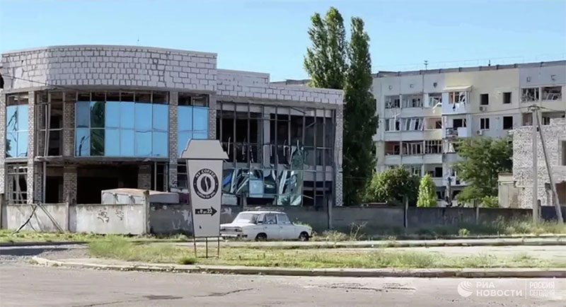 Украинская армия целилась в жилые кварталы при обстреле Новой Каховки