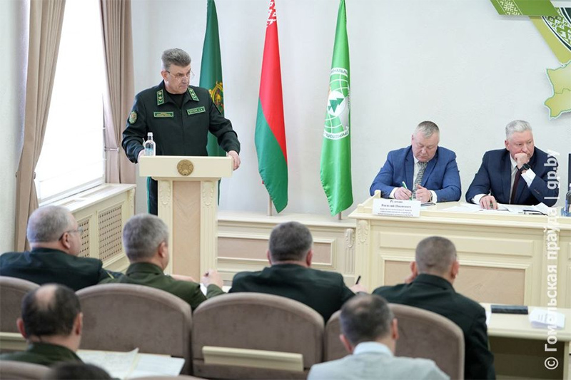 Всем миром: выездное заседание штаба по разработке лесных насаждений, поврежденных ураганным ветром, проходит сегодня в Жлобинском лесхозе