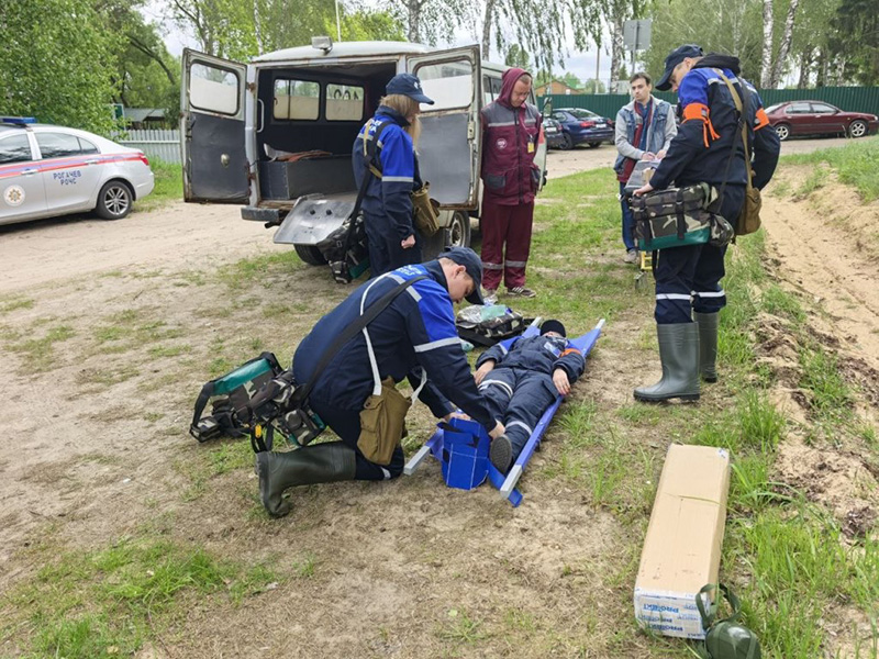 В Рогачеве определили лучшие команды в соревнованиях санитарных дружин