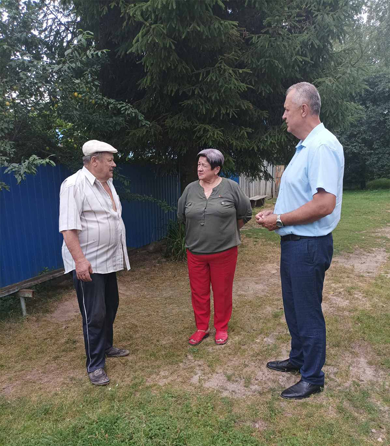 Открытый разговор с сельчанами