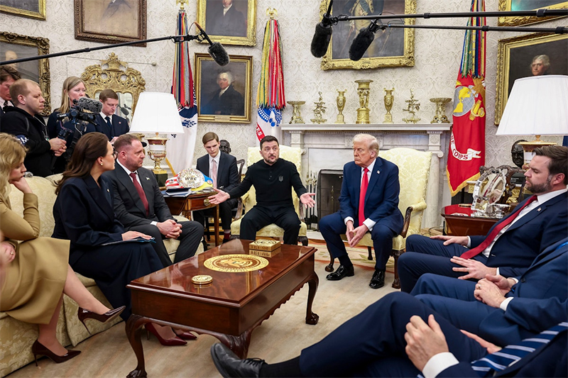 Белый дом без иллюзий:  Зеленский, Трамп и европейские лидеры  на фоне саммита в Анкоридже