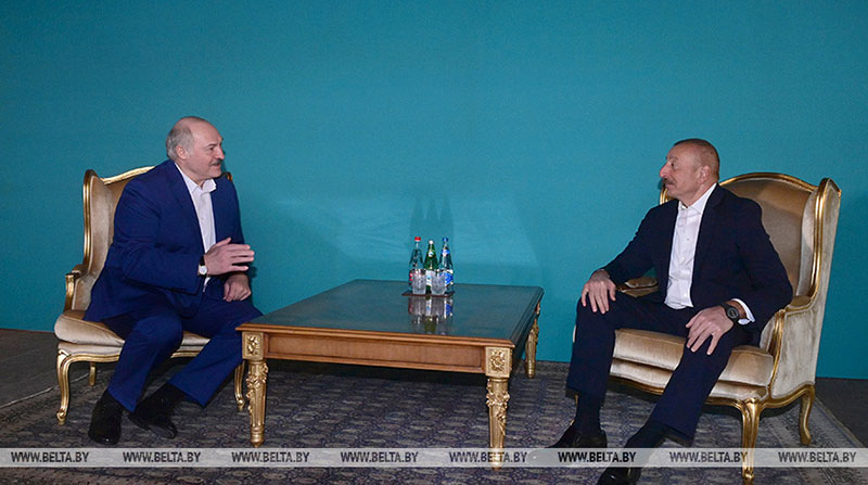Неформальная встреча Лукашенко и Алиева продолжалась 5 часов