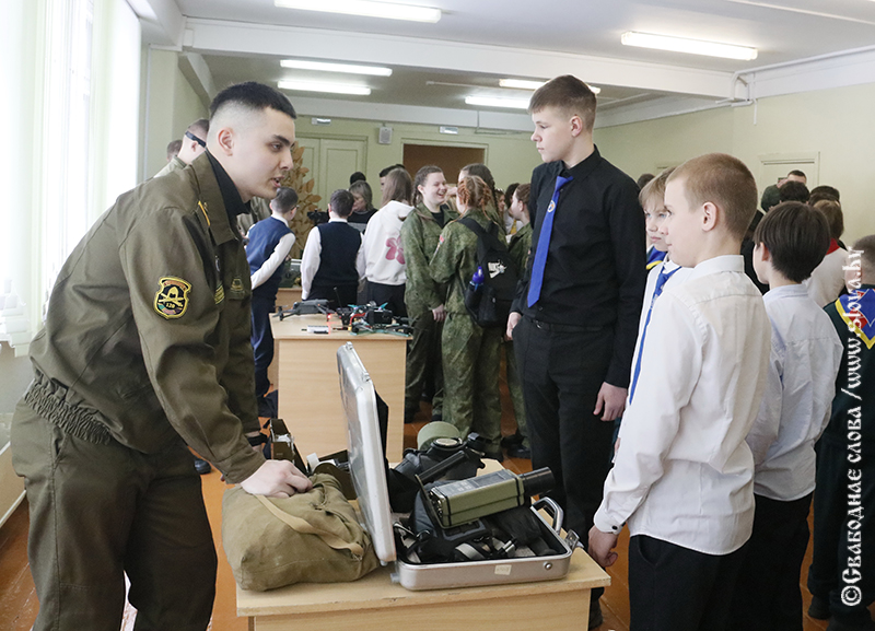 Урок мужества от тех, кто служит сегодня