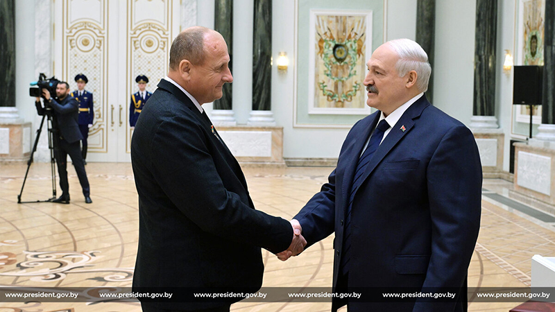 Награда из рук Президента