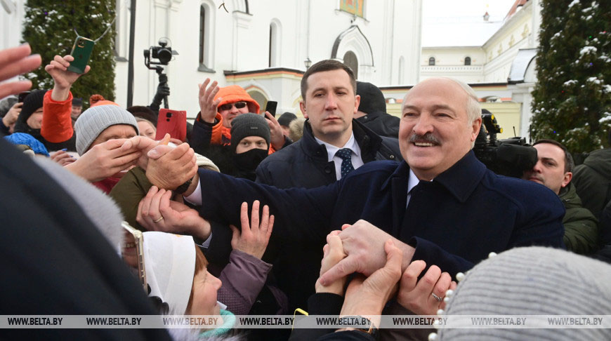 Лукашенко: я буду делать все, чтобы наша Беларусь жила в мире и согласии