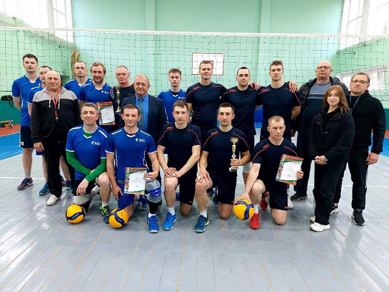 Рогачевские спасатели ‒ чемпионы города по волейболу