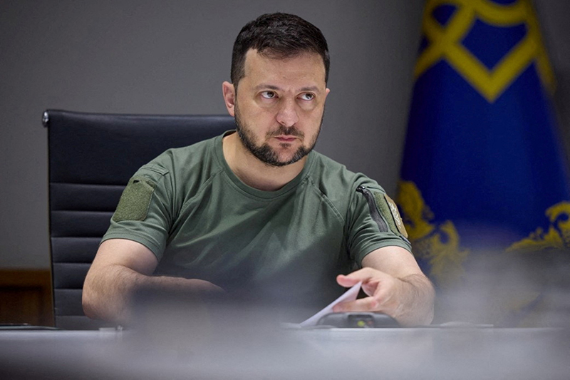 Зеленский заявил о воздушной тревоге по всей Украине