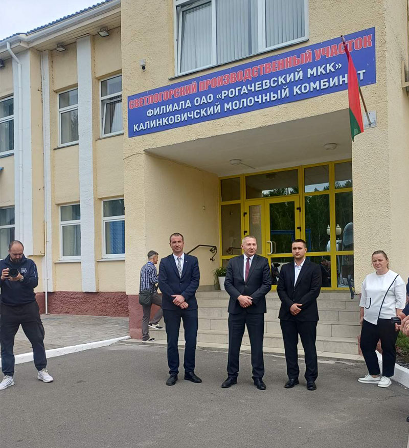 «Вытокі»: визит на Светлогорский производственный участок филиала ОАО "Рогачевский МКК" Калинковичского молочного комбината