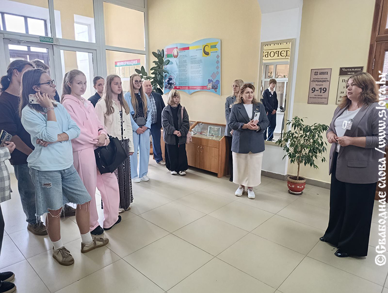 Маладыя аўтары “Бярозкі” прайшлі рагачоўскімі сцежкамі Караткевіча
