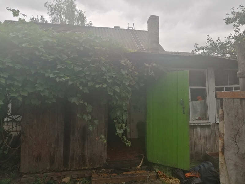 Пожар с гибелью в Рогачеве