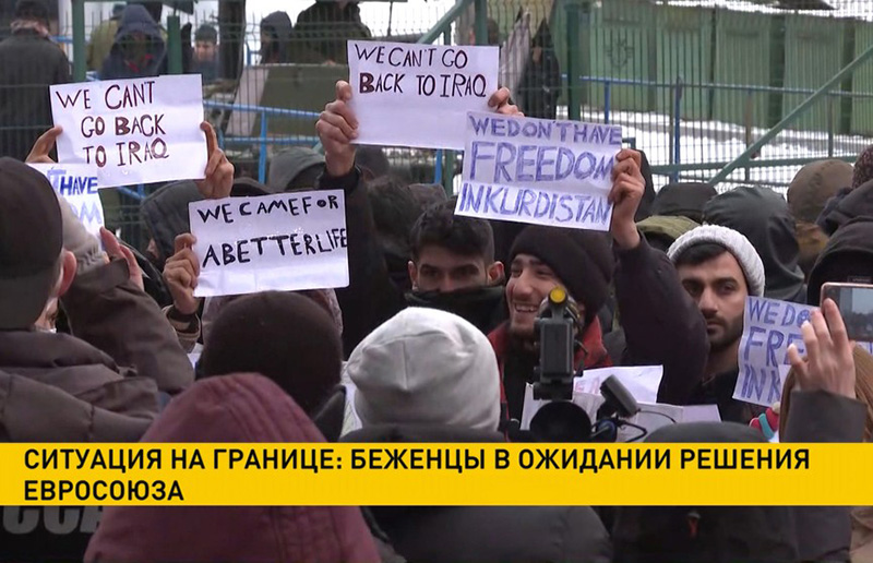 Беженцы ожидают сегодня ответа Германии по поводу гуманитарного коридора