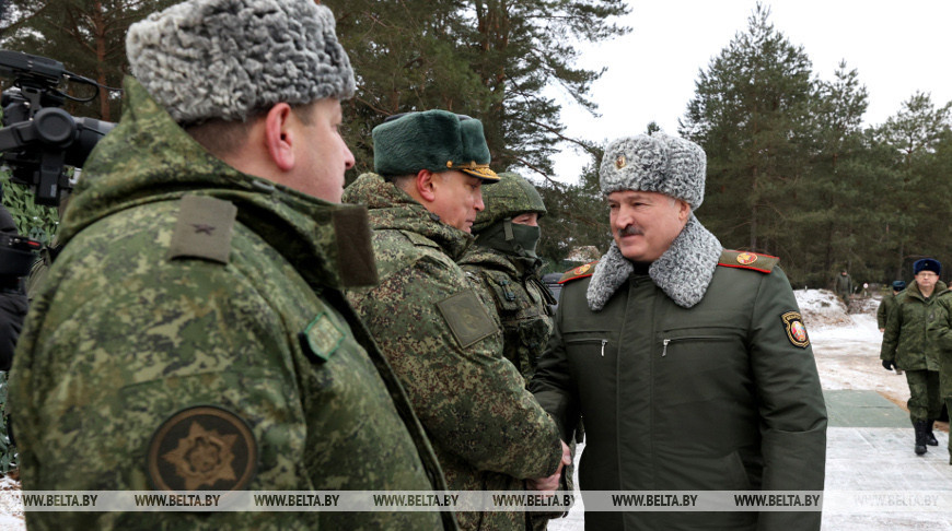 Лукашенко прибыл на Обуз-Лесновский полигон под Барановичами