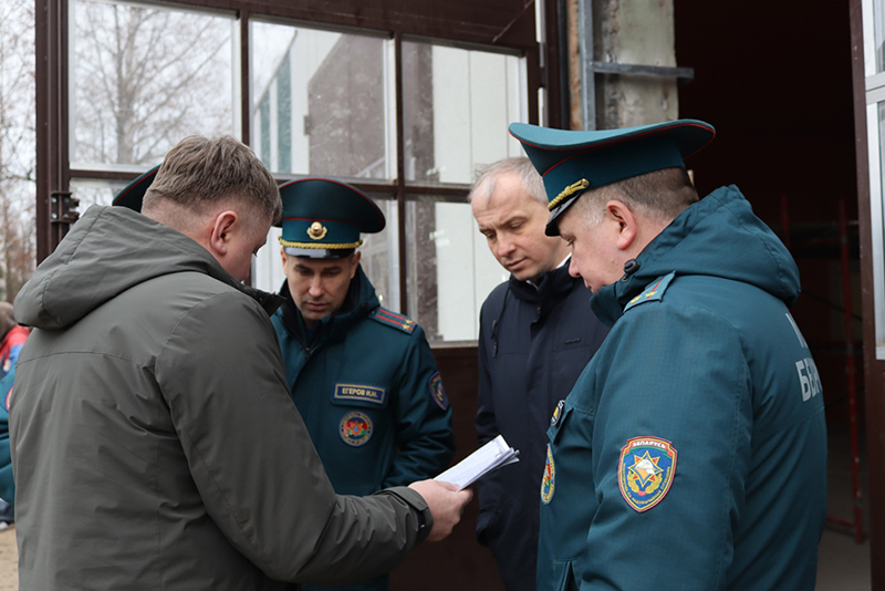 Иван Егеров с рабочим визитом посетил Рогачевский район