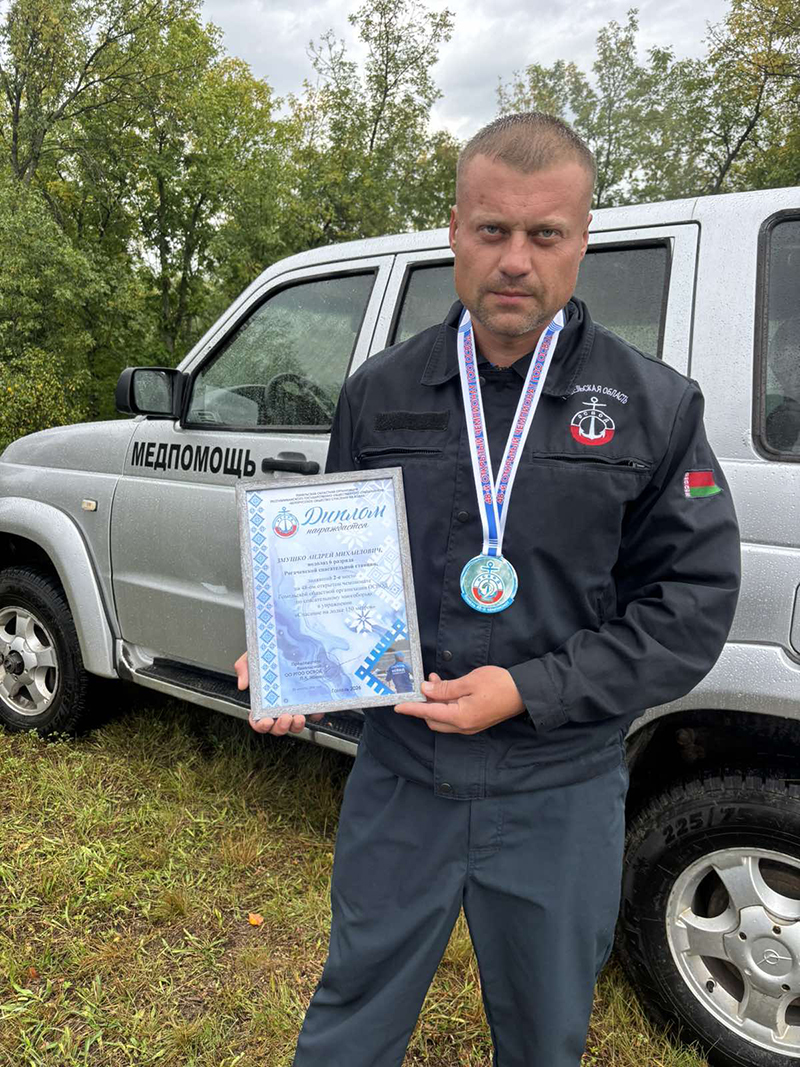 В Рогачеве  лучший водолаз