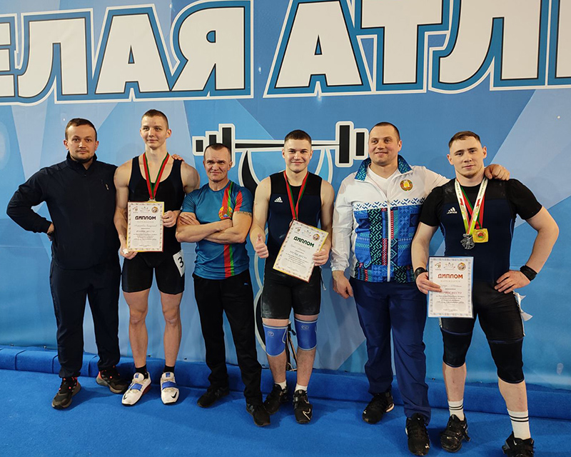 Рогачевские тяжелоатлеты снова на высоте