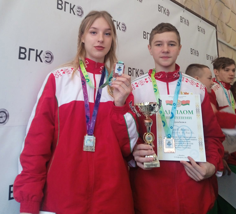 Бронзовый успех рогачевских многоборцев