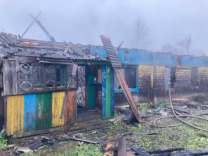 За прошедшие сутки в Рогачевском районе произошло три пожара, на которых погибли два человека