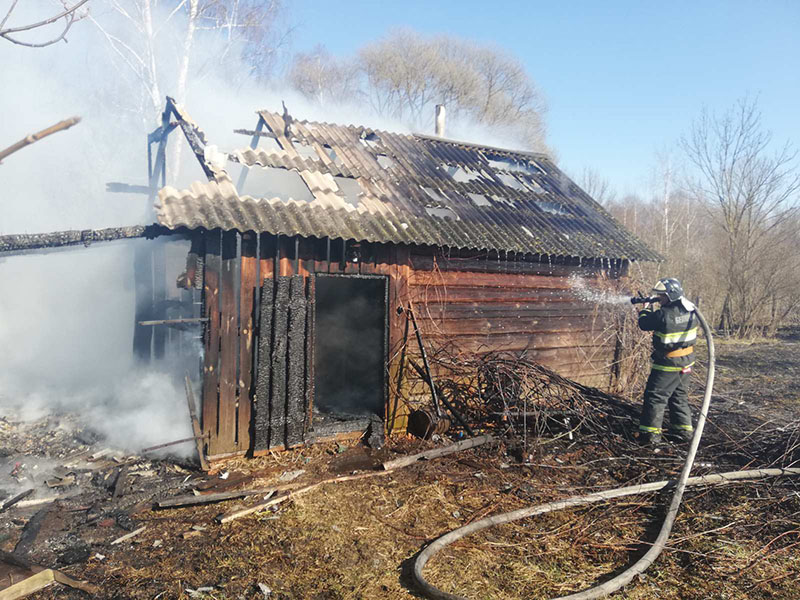 Пожары в Рогачевском районе
