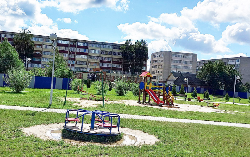 «Мокрое» место на карте развлечений юных рогачевцев