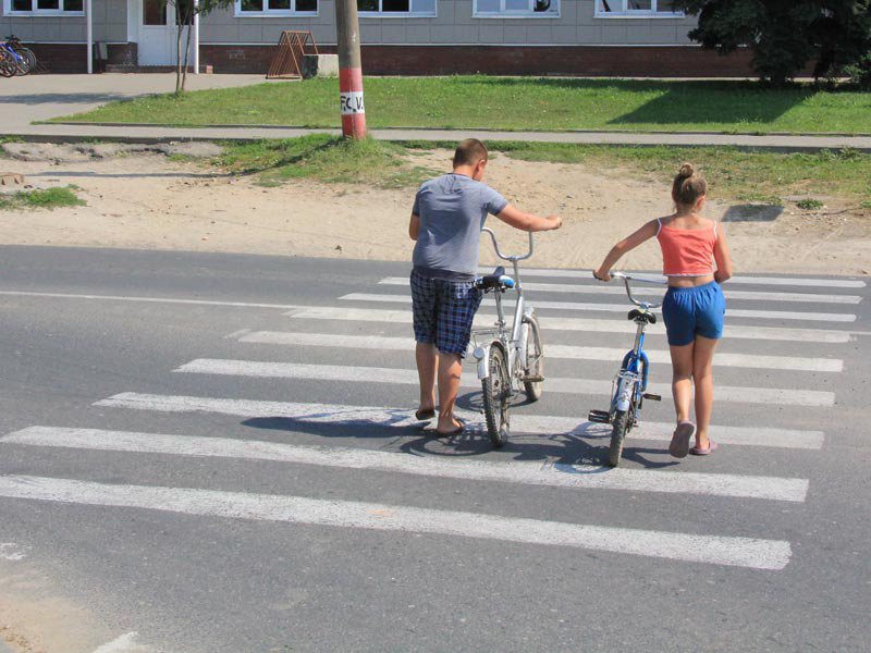Рогачевская ГАИ уделит внимание велосипедистам