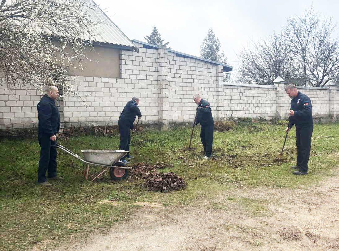В едином трудовом порыве