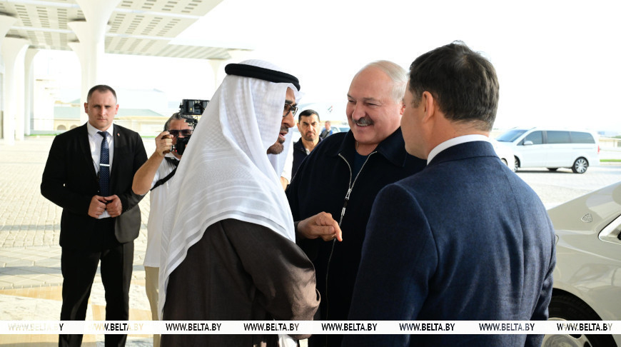 Лукашенко встретился с Президентом ОАЭ