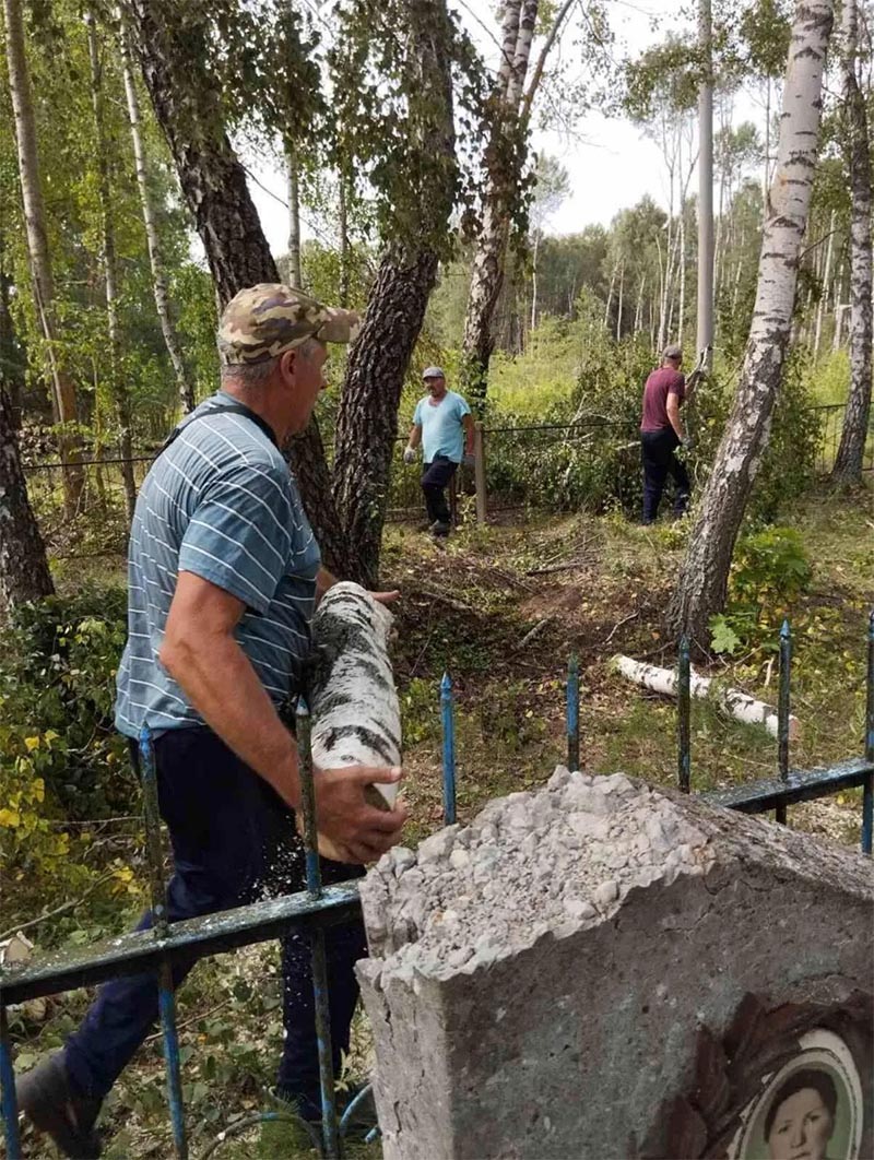 На Рогачевщине продолжаются восстановительные работы