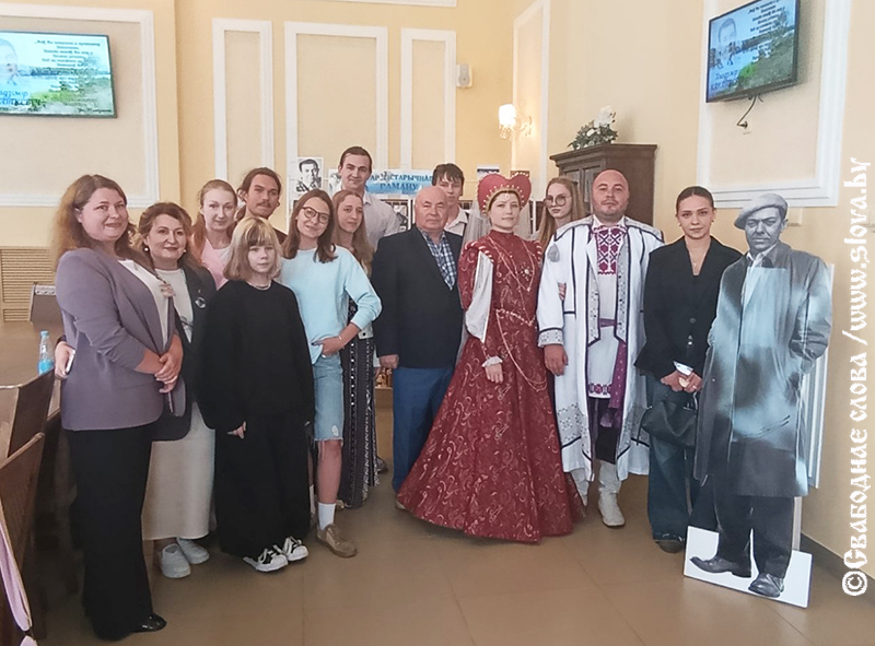Маладыя аўтары “Бярозкі” прайшлі рагачоўскімі сцежкамі Караткевіча