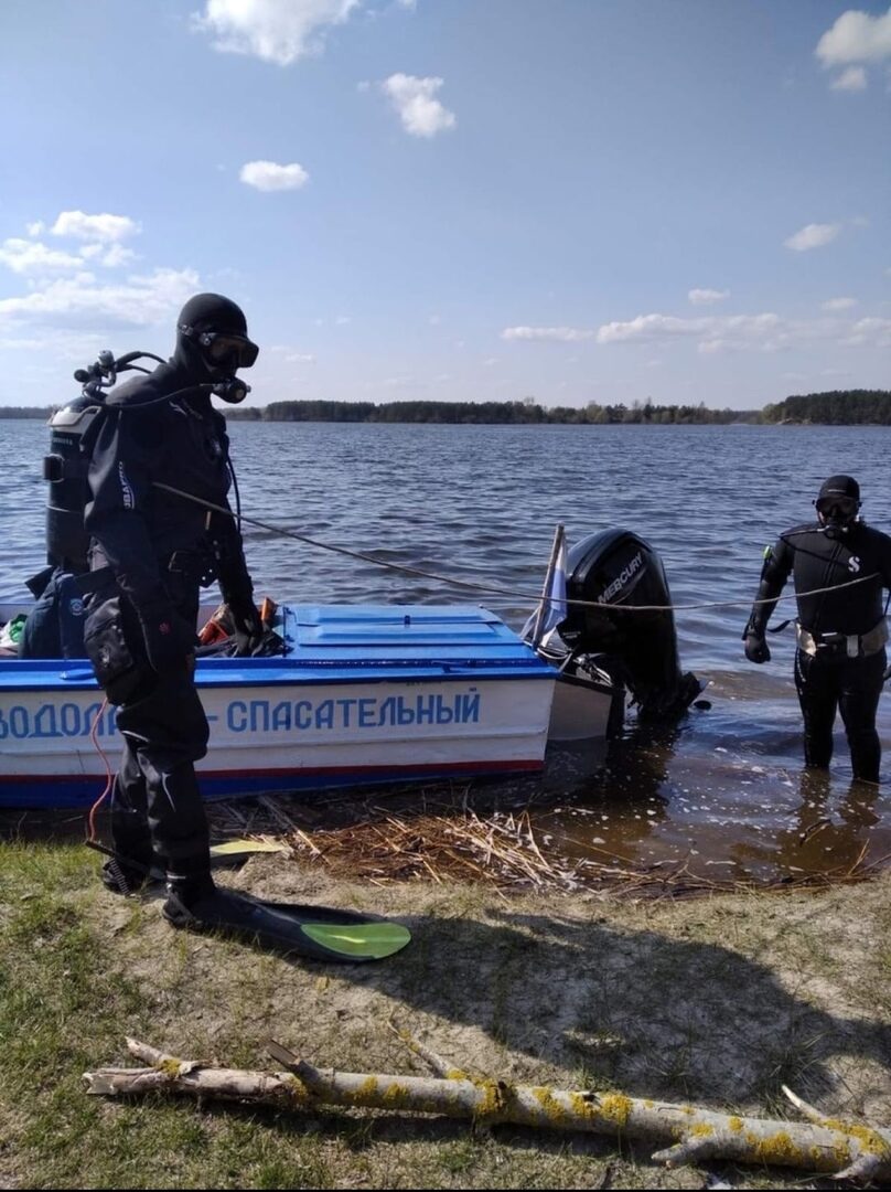 Рогачевские осводовцы и милиционеры спасли мужчину